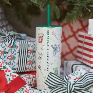 Starbucks x Roller Rabbit x MiiR Stainless Steel Coffeehouse Bonanza Tumbler